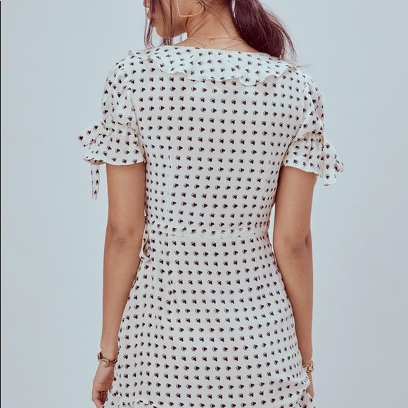 For Love & Lemons Sweetheart Wrap Mini Dress - Picture 2 of 5